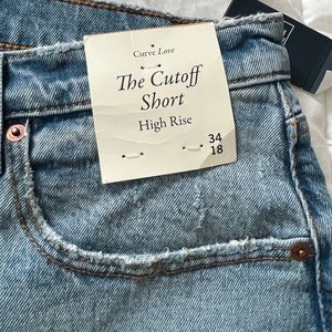 Abercrombie Curve Love The Cutoff Short
